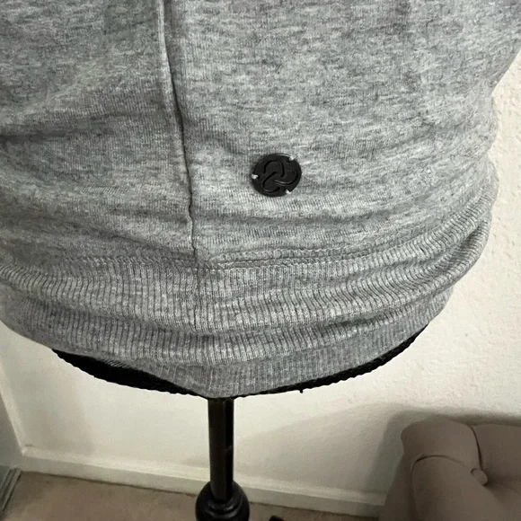 NWT Zella Gray Women's Zip-Up Hoodie - Picture 4 of 7